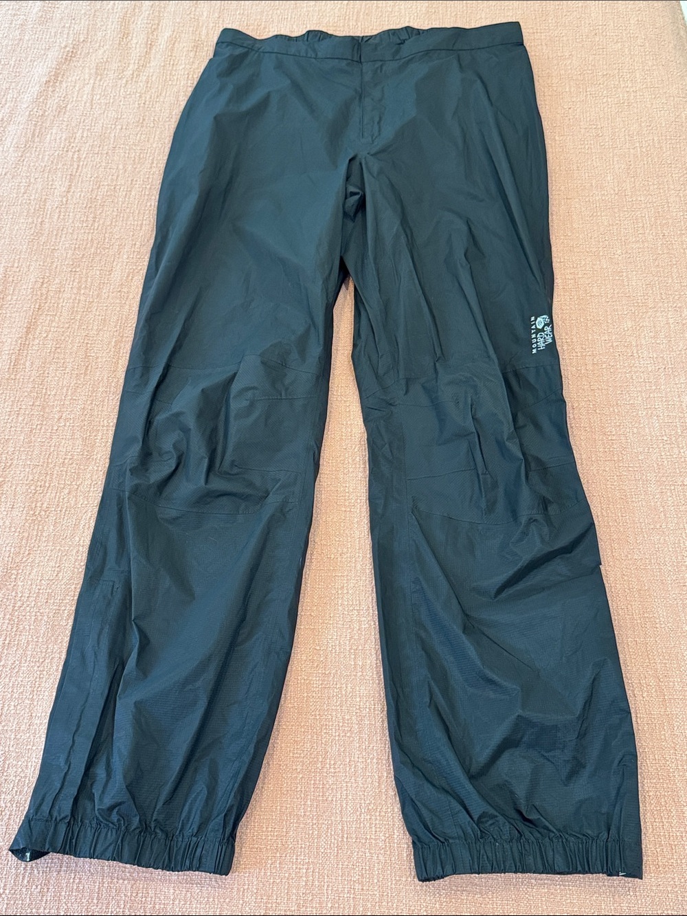 Mountain Hardwear wm’s XL waterproof Black shell Pants